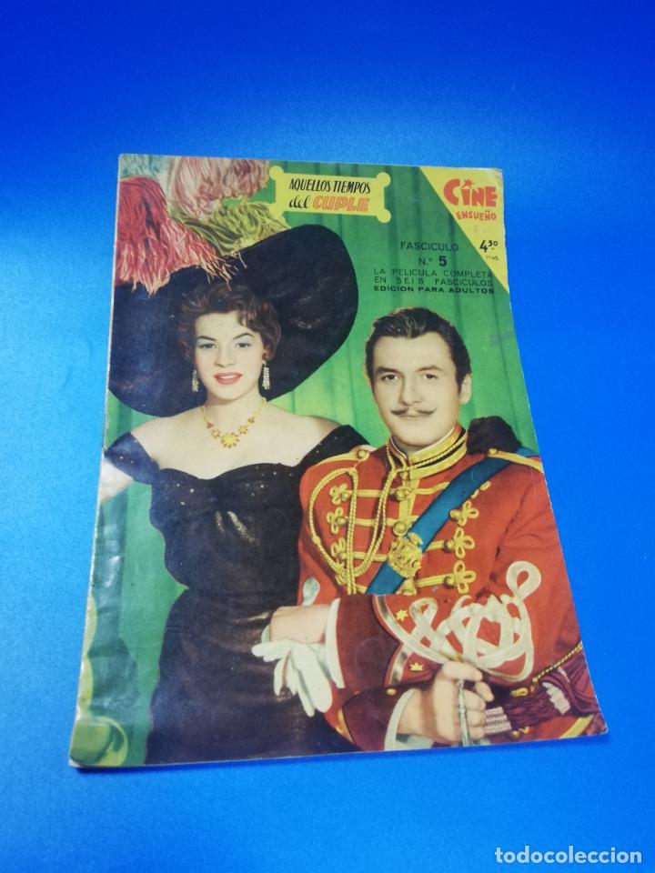 Gebrauchte B&uuml;cher: AQUELLOS TIEMPOS DEL CUPLE. RESUMEN DE LO PUBLICADO EN LOS FASCICULOS N&ordm; 1,2 Y 3. 1958. PAGS. 16.