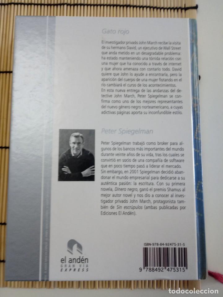 Libros de segunda mano: Gato Rojo (Peter Spiegelman) - Foto 3