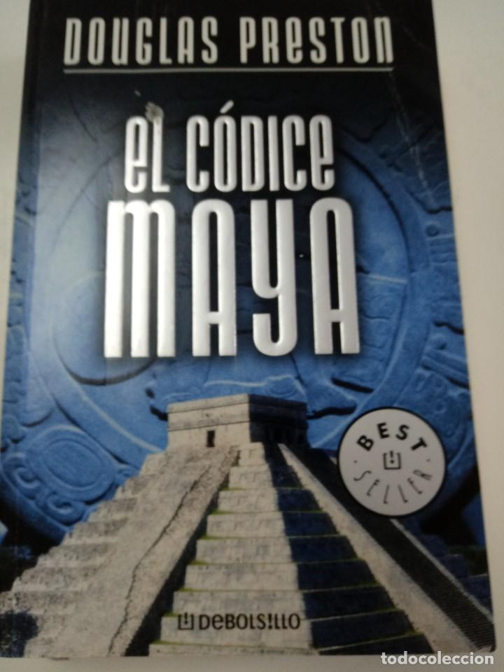 Libros de segunda mano: El c&oacute;dice maya (Douglas Preston) - Foto 1