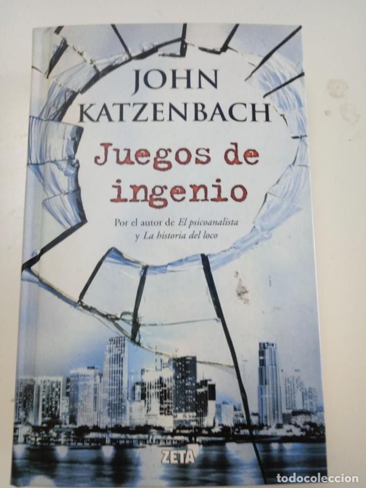 Libros de segunda mano: Juegos de ingenio (John Katzenbach) - Foto 1