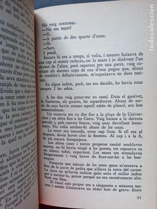 Libros de segunda mano: Manuel de Pedrolo.Joc Brut. - Foto 4