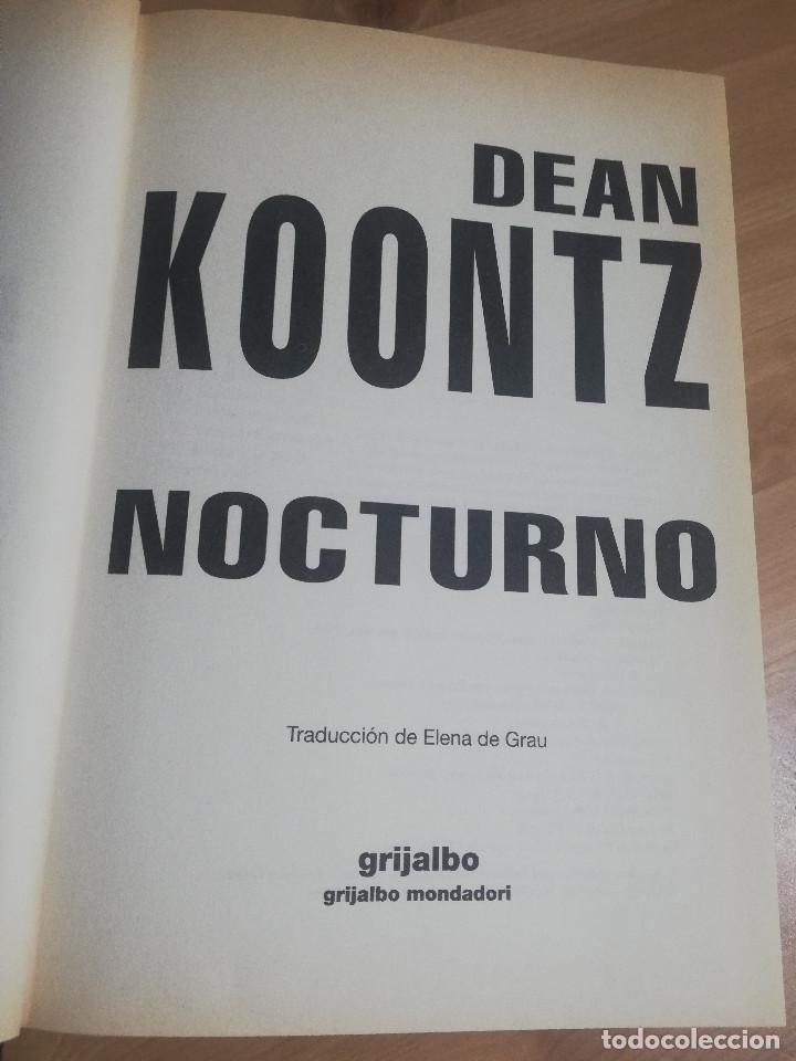 Libros de segunda mano: NOCTURNO (DEAN KOONTZ) - Foto 2