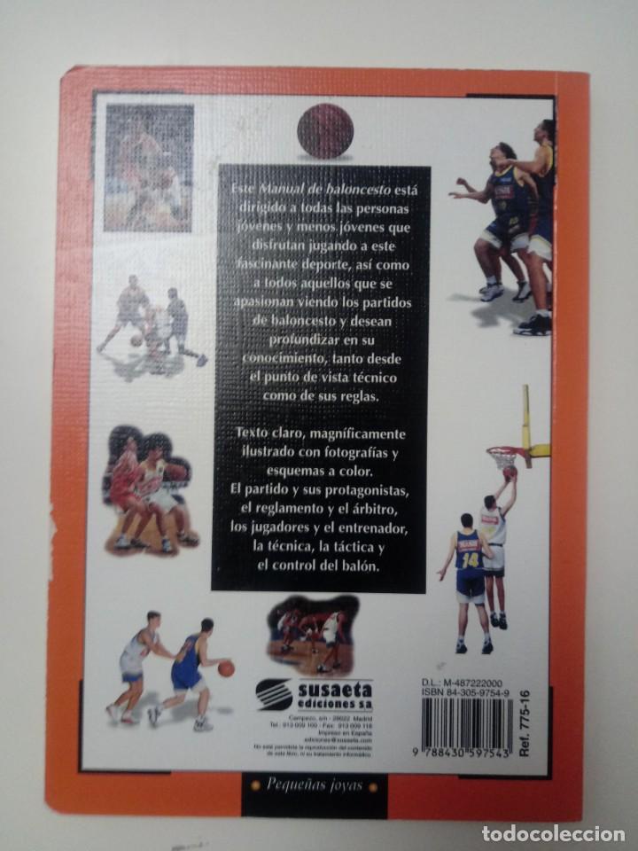 Libros de segunda mano: Manual de Baloncesto - Foto 2