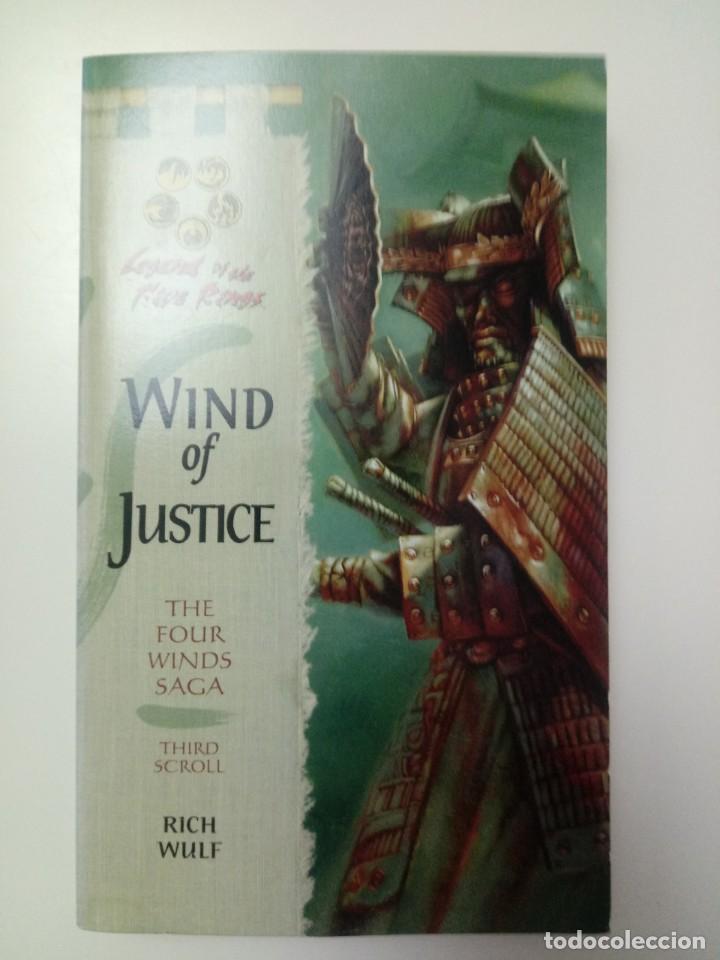 Livros em segunda m&atilde;o: Wind of Justice (Rich Wulf)