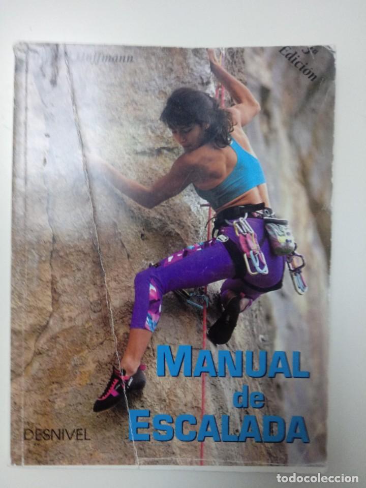 Libros de segunda mano: Manual de escalada (Desnivel) - Foto 1