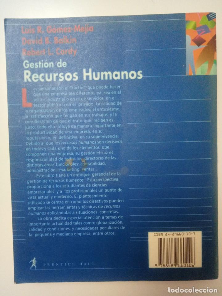 Libros de segunda mano: Gesti&oacute;n de Recursos Humanos - Foto 2