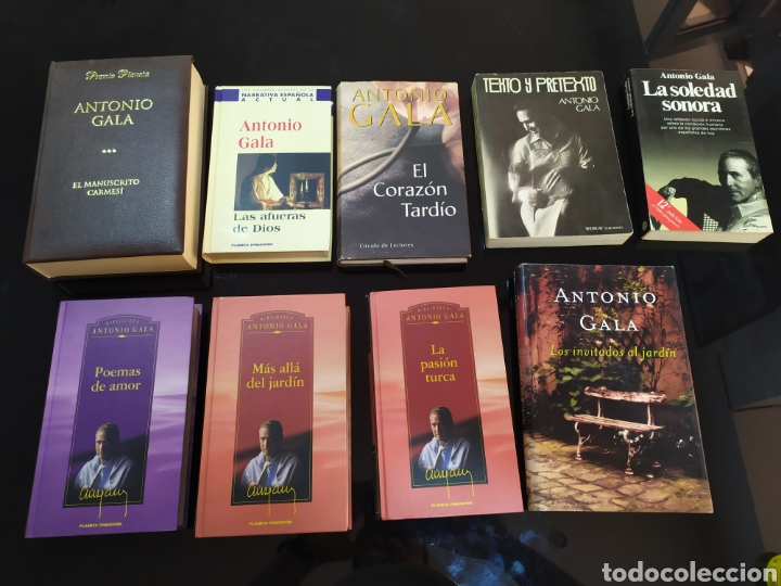 Libros de segunda mano: Lote 9 libros Antonio Gala - Foto 1