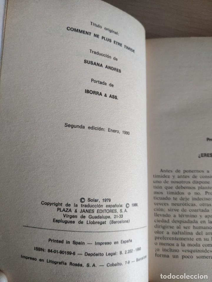 Libros de segunda mano: c&oacute;mo vencer la timidez. Jacqueline Renaud. 1990 - Foto 5