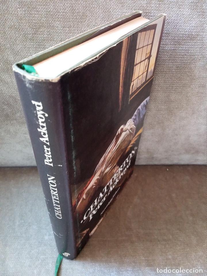 Libros de segunda mano: PETER ACKROYD - CHATTERTON - EDHASA, 1989 - Foto 2