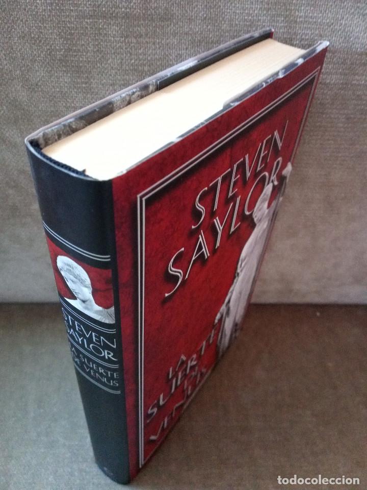 Libros de segunda mano: STEVEN SAYLOR - LA SUERTE DE VENUS - C&Iacute;RCULO DE LECTORES, 2007 - Foto 2