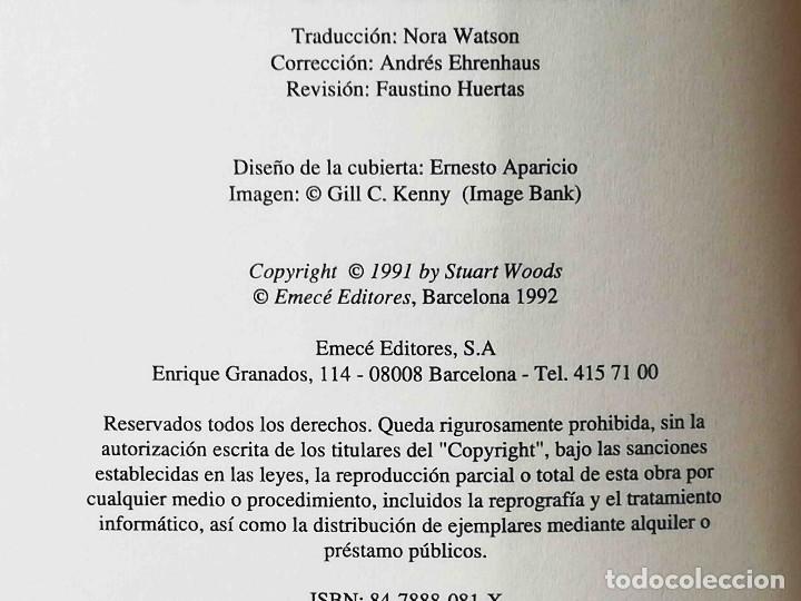Libros de segunda mano: Palindromo (Stuart Woods) Emece 1992 - Foto 2