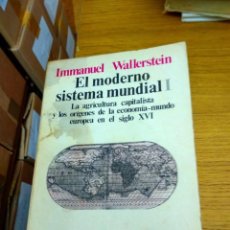 Libros de segunda mano: EL MODERNO SISTEMA MUNDIAL - LA AGRICULTURA CAPITALISTA DEL SIGLO XVI