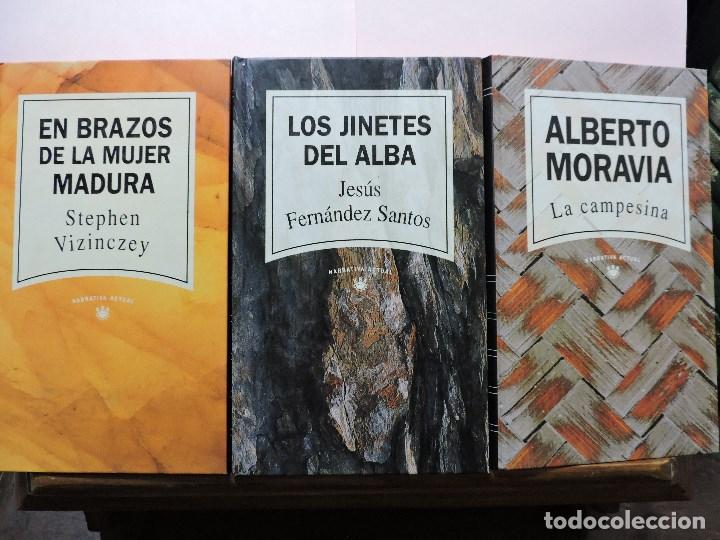 Second hand books: Lote 3 Tomos RBA. Los jinetes del alba. La campesina. En brazos de la mujer madura