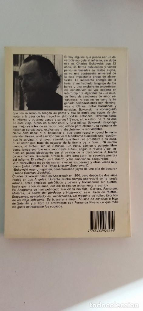 Libros de segunda mano: Hijo de satan&aacute;s.- Bukowski.- Ed. Anagrama. - Foto 2
