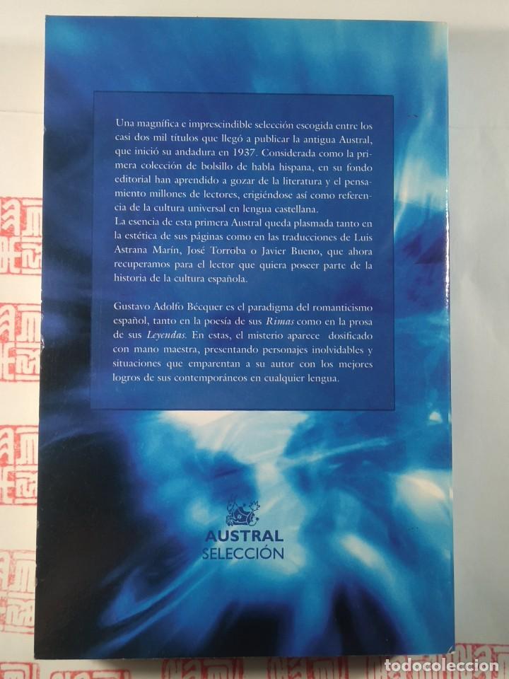 Libros de segunda mano: Leyendas. Gustavo Adolfo B&eacute;cquer - Foto 2