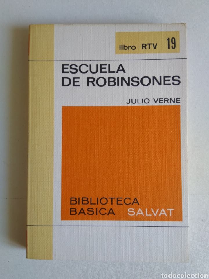 Libros de segunda mano: ESCUELA DE ROBINSONES/JULIO VERNE - Foto 1