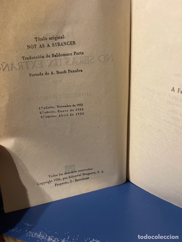 Libros de segunda mano: No ser&aacute;s un extra&ntilde;o Morton Thomson - Foto 2
