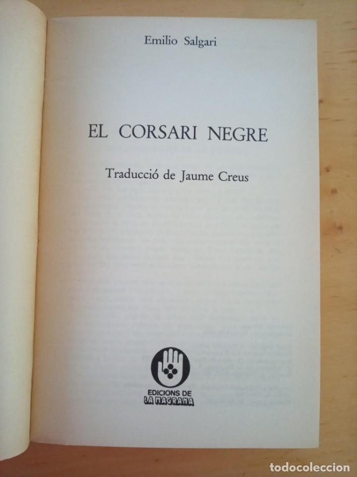 Libros de segunda mano: EMILIO SALGARI EL CORSARI NEGRE - Foto 3