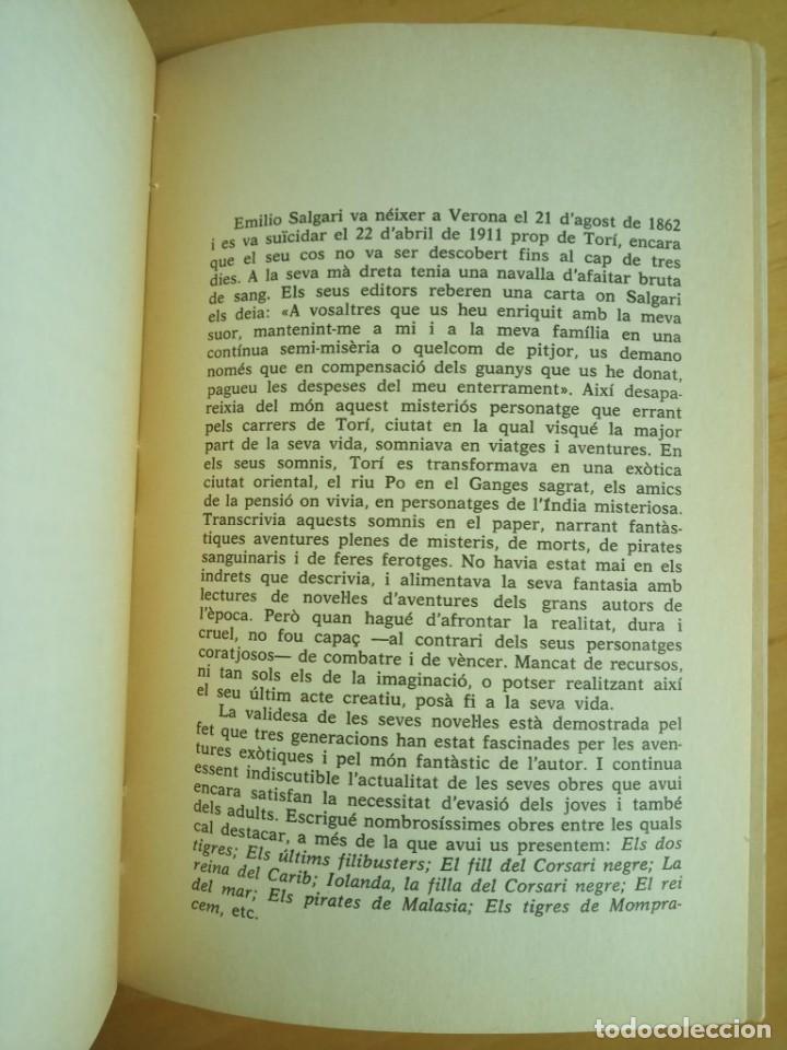 Libros de segunda mano: EMILIO SALGARI EL CORSARI NEGRE - Foto 8