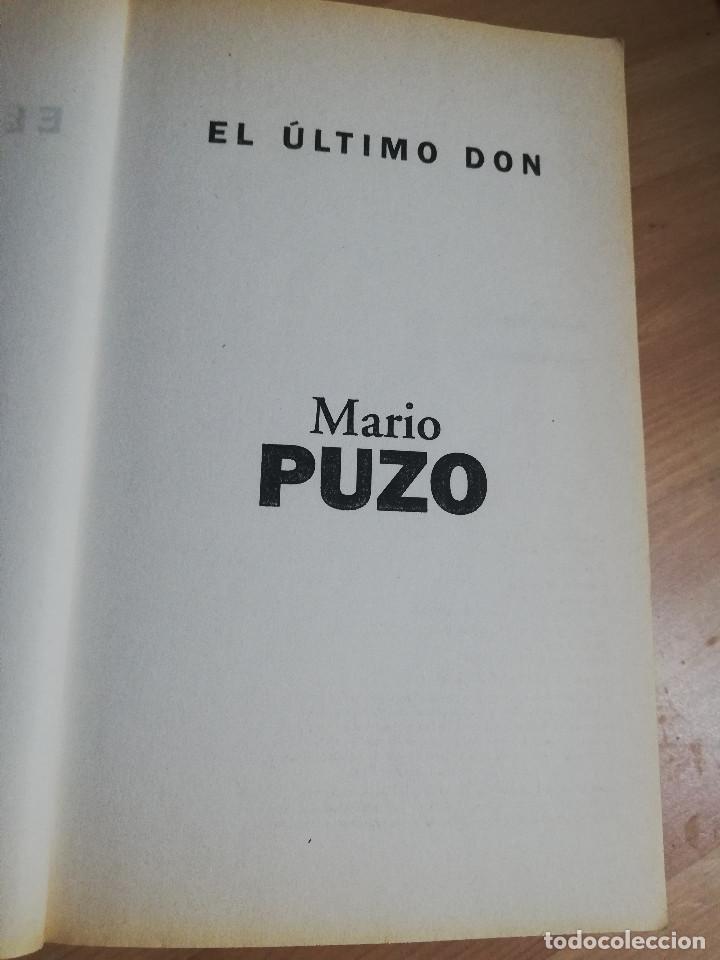 Libros de segunda mano: EL &Uacute;LTIMO DON (MARIO PUZO) - Foto 2