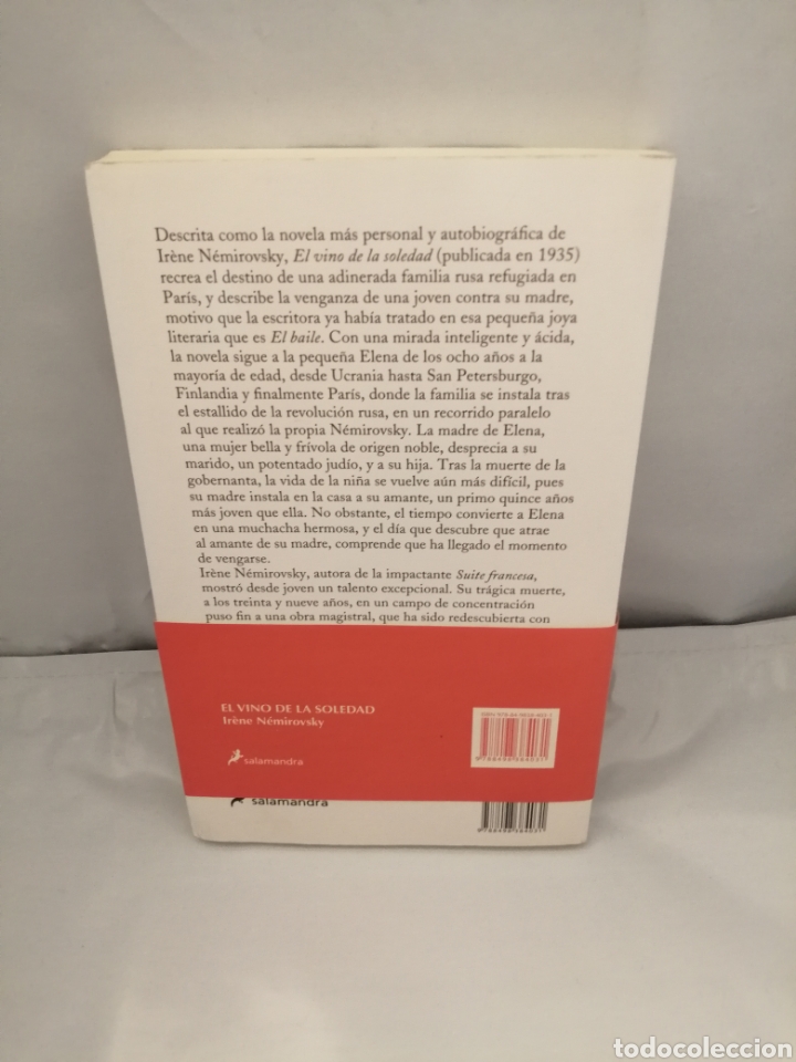 Libros de segunda mano: EL VINO DE LA SOLEDAD (PRIMERA EDICI&Oacute;N) - Foto 2