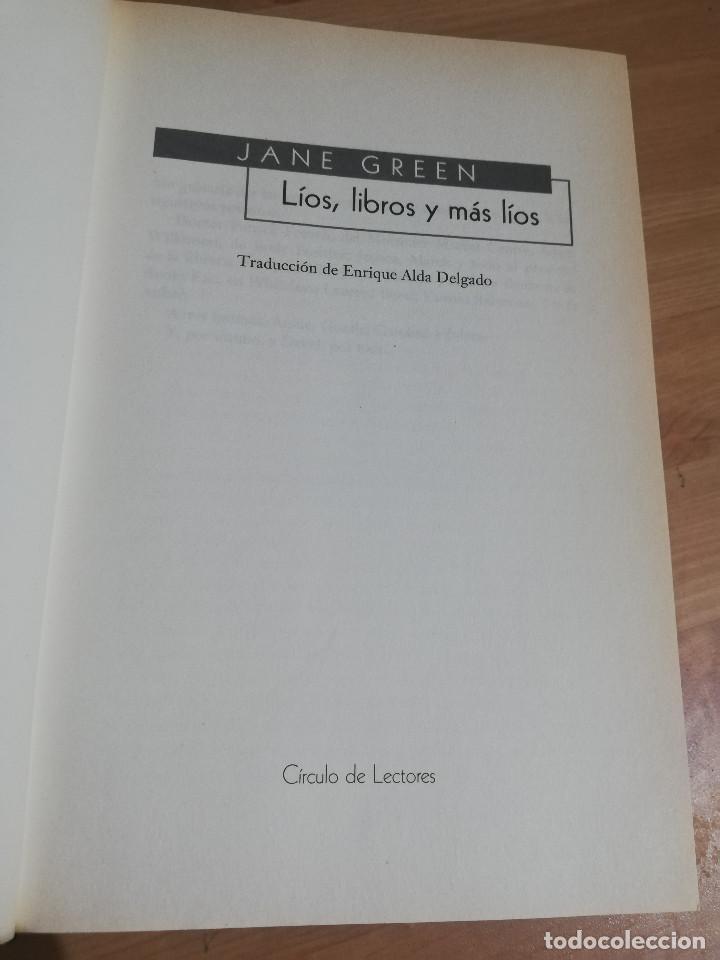 Libros de segunda mano: L&Iacute;OS, LIBROS Y M&Aacute;S L&Iacute;OS (JANE GREEN) - Foto 3