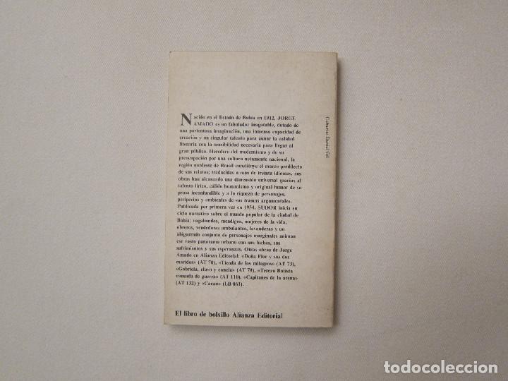 Libros de segunda mano: SUDOR - JORGE AMADO (ALIANZA) - Foto 2