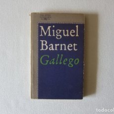 Libros de segunda mano: GALLEGO - MIGUEL BARNET (ALFAGUARA)