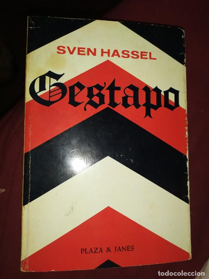 Libros de segunda mano: GESTAPO SVEN HASSEL 1981 - Foto 1
