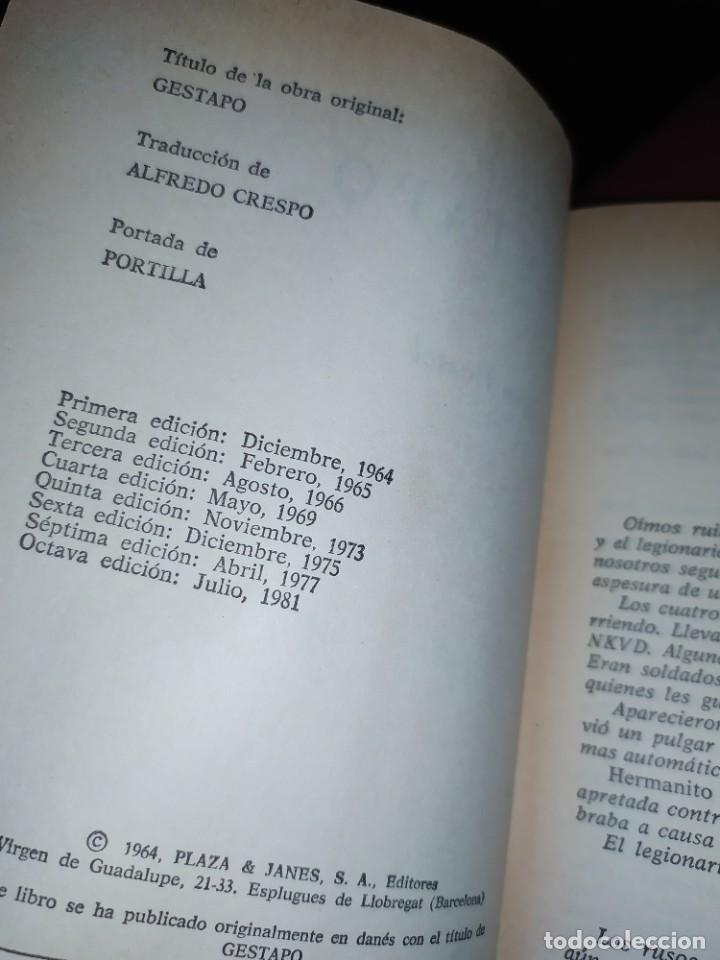 Libros de segunda mano: GESTAPO SVEN HASSEL 1981 - Foto 12