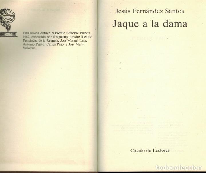 Libros de segunda mano: JAQUE A LA DAMA - Foto 1