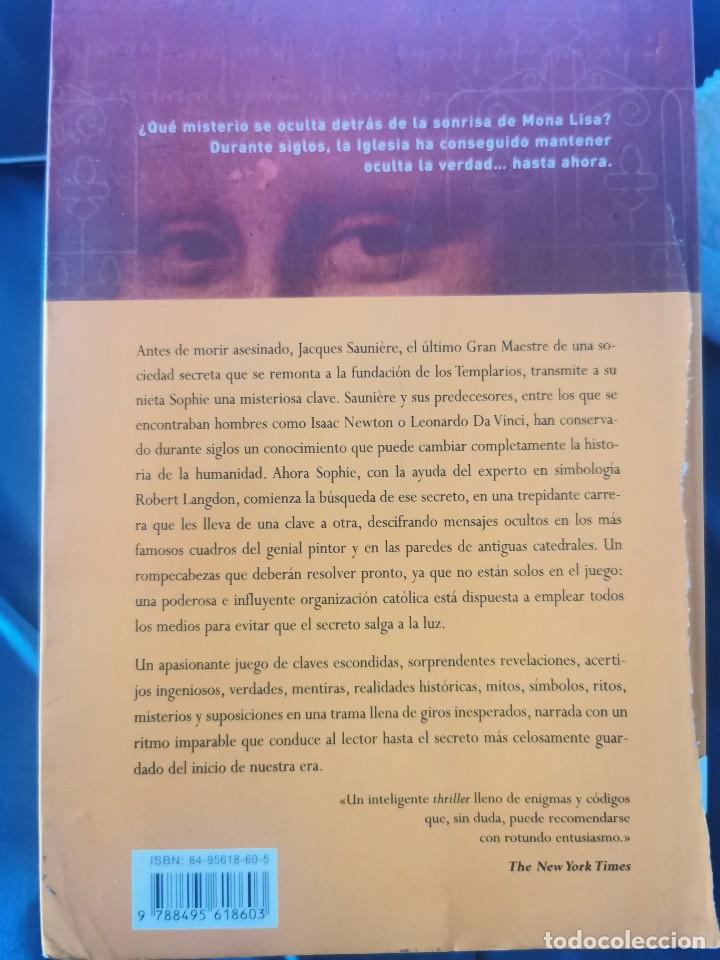 Libros de segunda mano: LIBRO 2632 - EL C&Oacute;DIGO DA VINCI - DAN BROWN - Foto 2