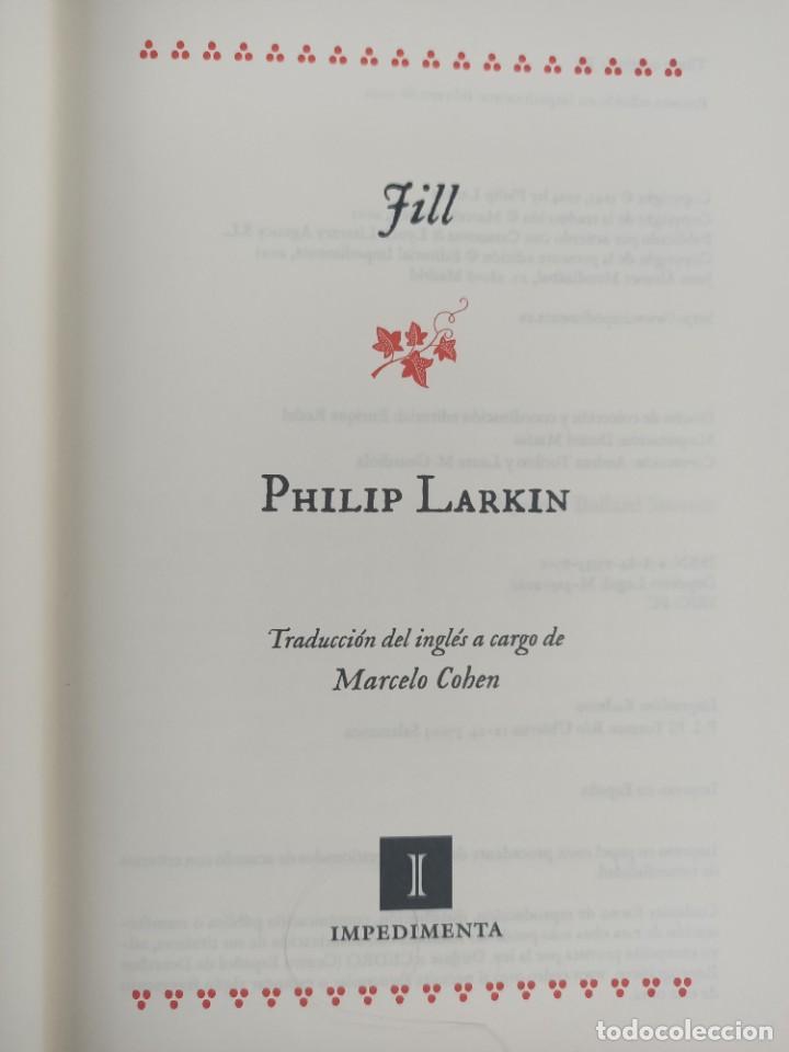 Libros de segunda mano: JILL - LARKIN , Philip - Impedimenta - Foto 3