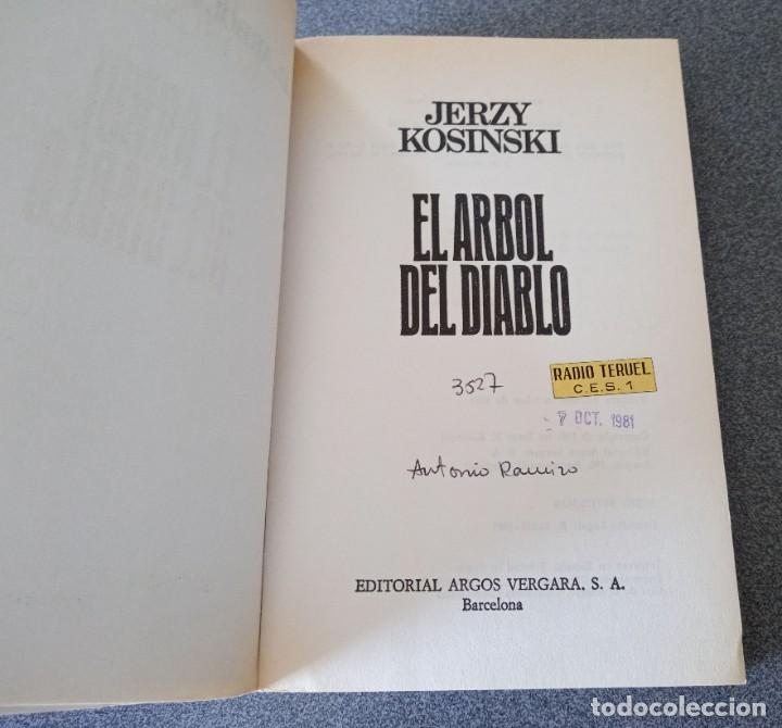 Libros de segunda mano: El Arbol del Diablo Jerzy Kosinski - Foto 3