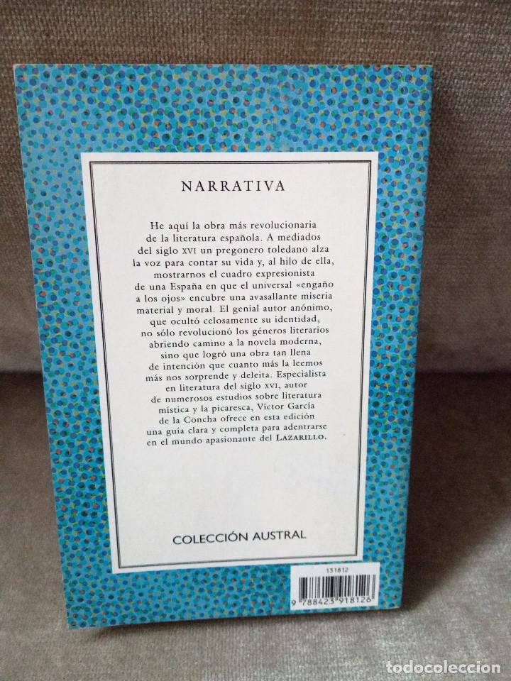 Libros de segunda mano: LAZARILLO DE TORMES - ESPASA, 2002 - Foto 3