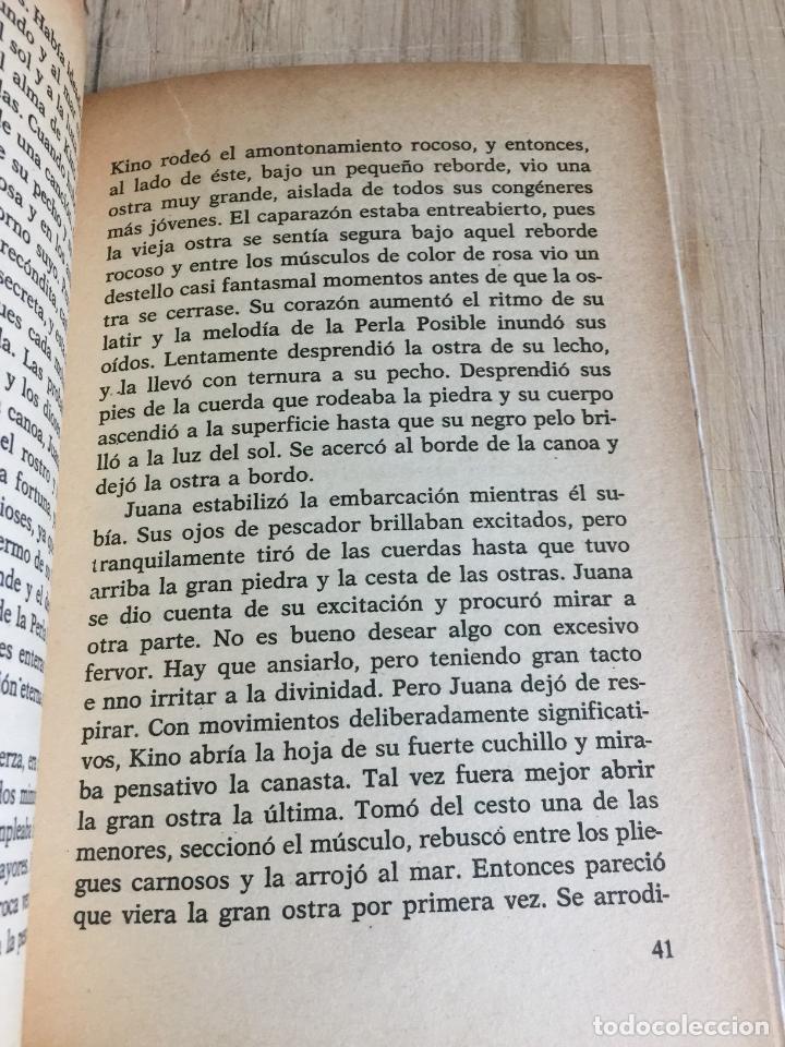 Libros de segunda mano: La perla - John Steinbeck - Foto 4