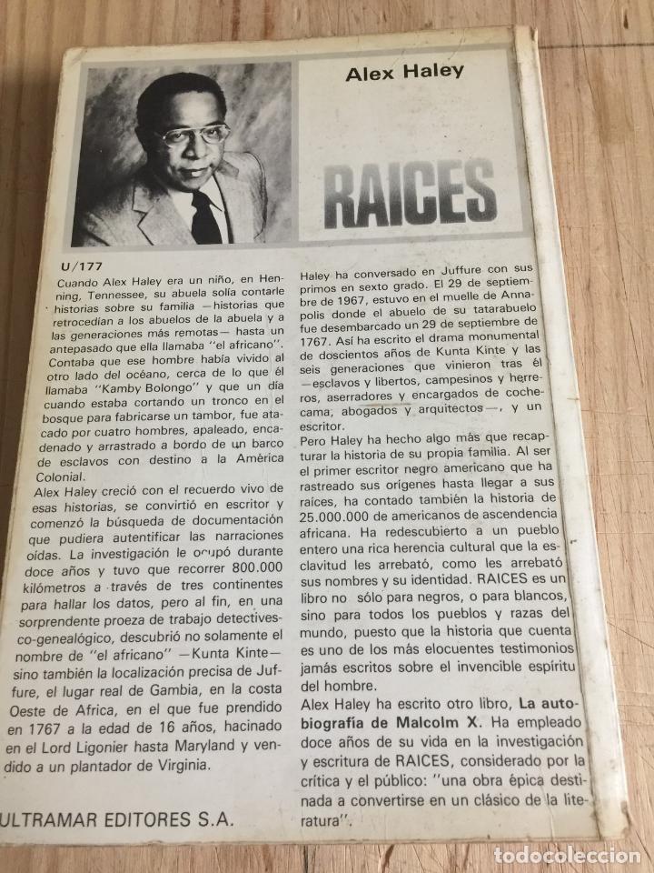 Libros de segunda mano: Raices - Alex Haley - Foto 2