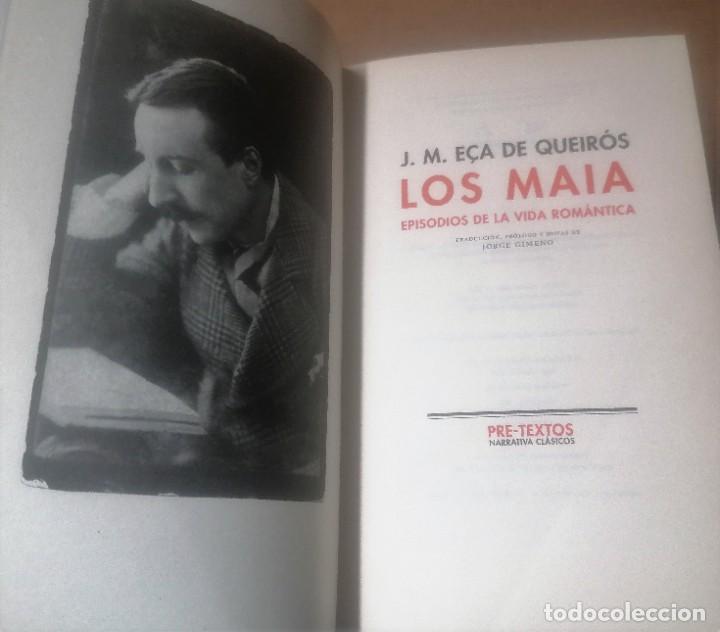 Libros de segunda mano: E&ccedil;a de Queir&oacute;s, Los Maia, Pre-textos, 2001 - Foto 4
