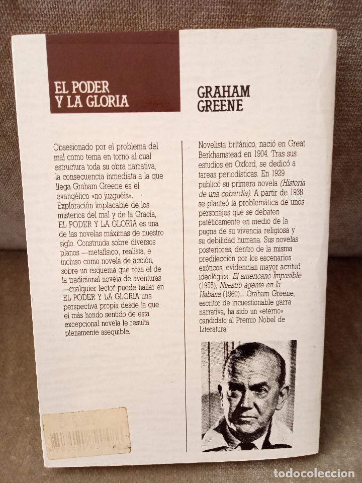 Libros de segunda mano: GRAHAM GREENE - EL PODER Y LA GLORIA - CARALT, 1987 - Foto 3