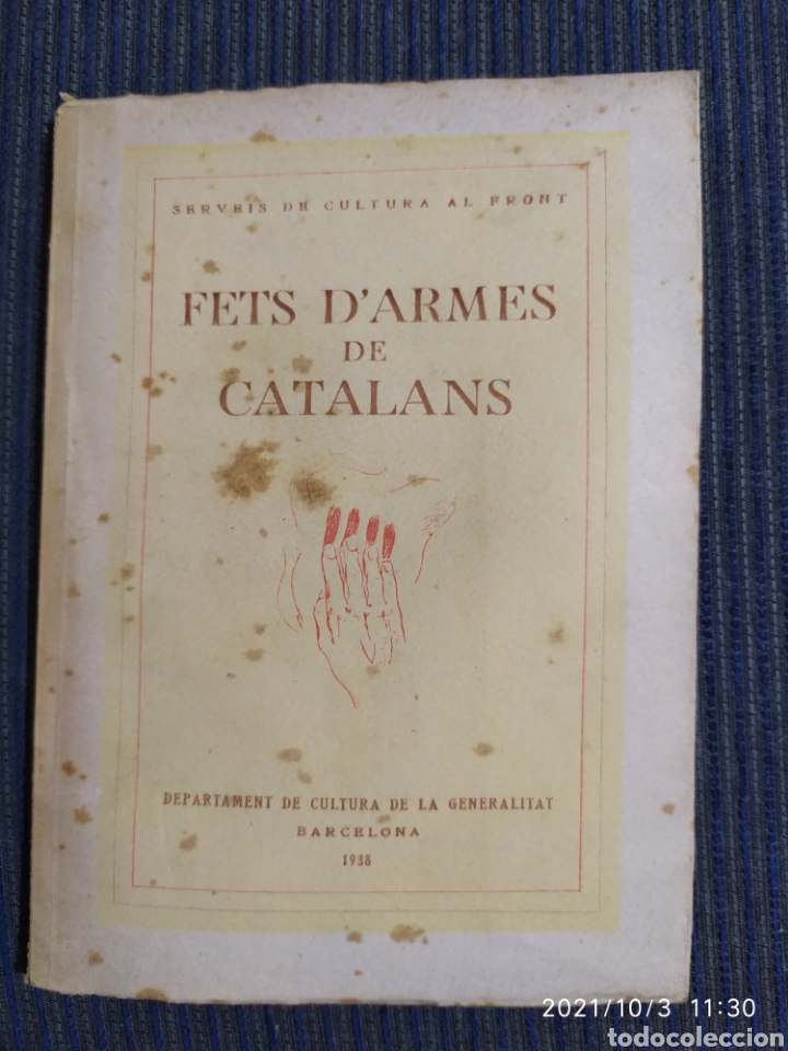 Libros de segunda mano: fets d,armes de catalans serveis de cultura al front barcelona 1938
