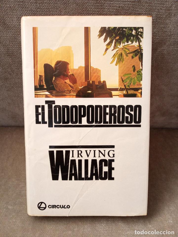 Libros de segunda mano: IRVING WALLACE - TODOPODEROSO - C&Iacute;RCULO DE LECTORES, 1984 - Foto 1