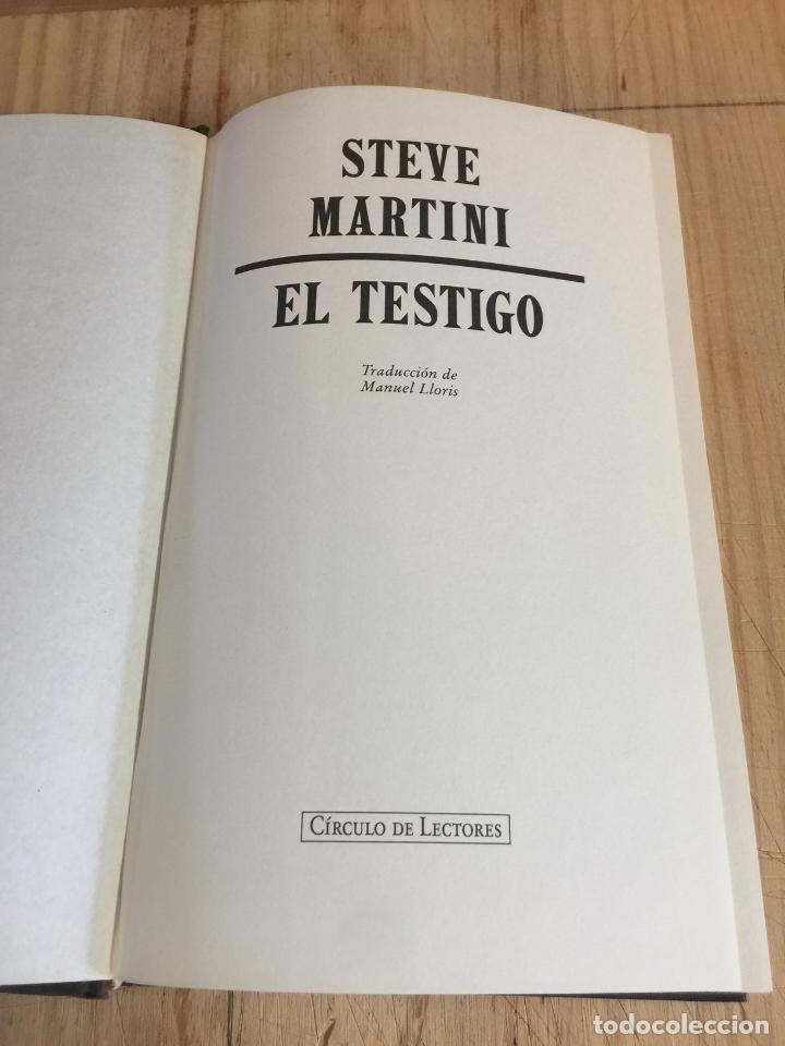 Libros de segunda mano: El testigo - Steve Martini - Foto 4