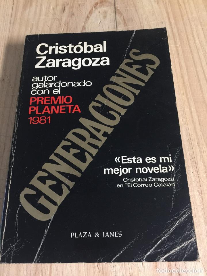 Libros de segunda mano: Generaciones - Crist&oacute;bal Zaragoza - Foto 1