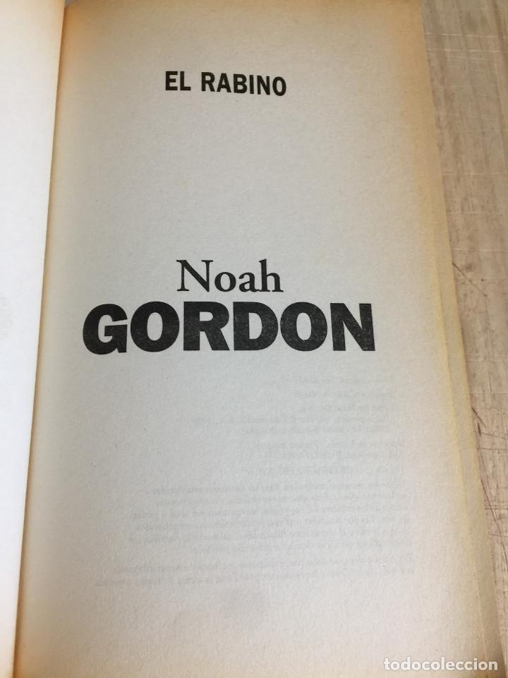 Libros de segunda mano: El rabino - Noah Gordon - Foto 4