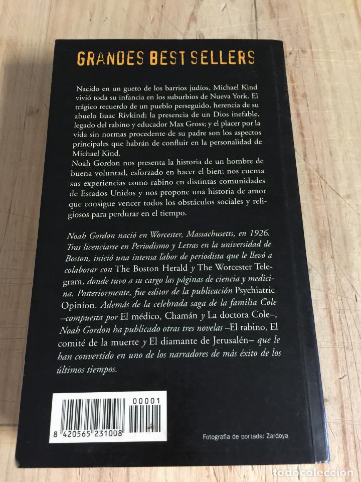 Libros de segunda mano: El rabino - Noah Gordon - Foto 5