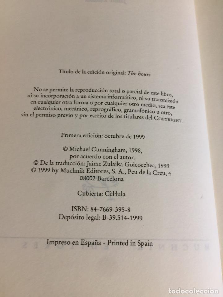 Libros de segunda mano: Las horas - Michael Cunningham - Foto 4
