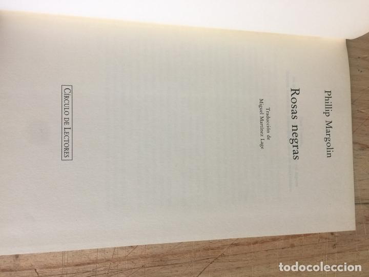 Libros de segunda mano: Rosas negras - Phillip M. Margolin - Foto 2