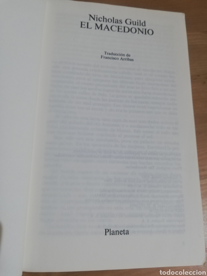 Libros de segunda mano: EL MACEDONIO (NICHOLAS GUILD) - Foto 2