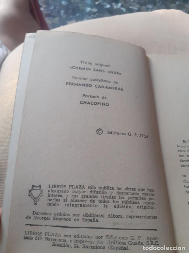 Libros de segunda mano: Novela de Georges Simenon año 1958 - Foto 2 - 291441623