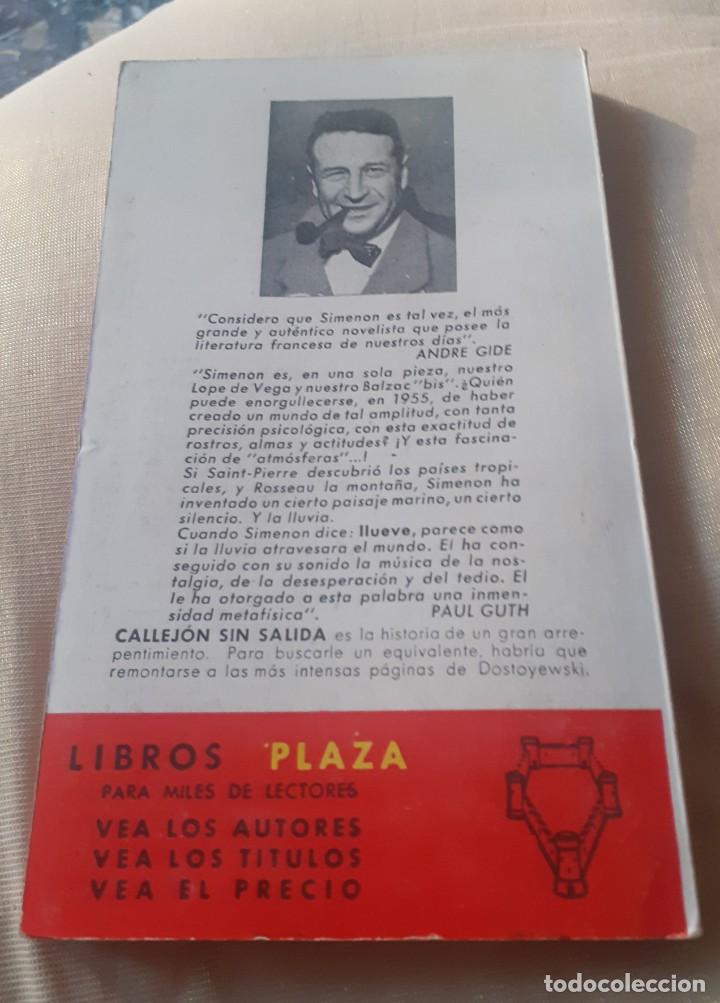 Libros de segunda mano: Novela de Georges Simenon año 1958 - Foto 3 - 291441623